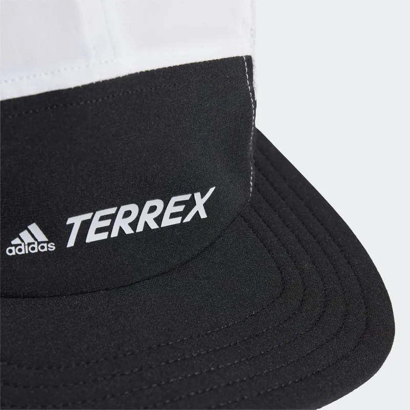 adidas Terrex 5P Cap in Black/White/White-5