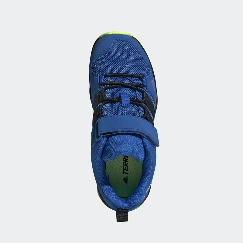 Adidas Terrex AX2R Comfort Kids Trail Shoe in Glory Blue/CBlack/SGreen-2