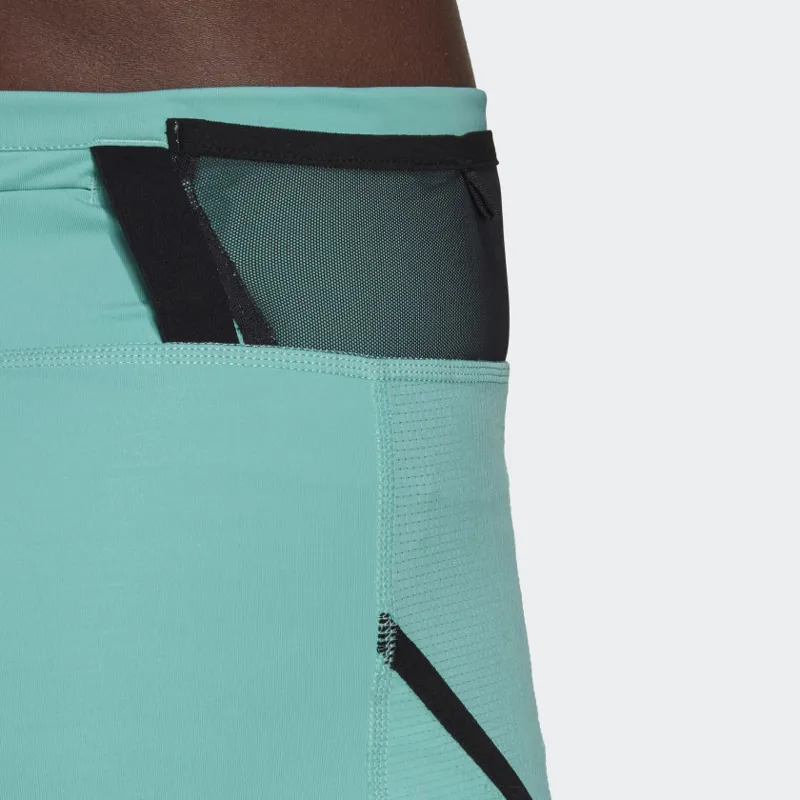 adidas Terrex Agravic Pro Womens Running Short in Acid Mint-5