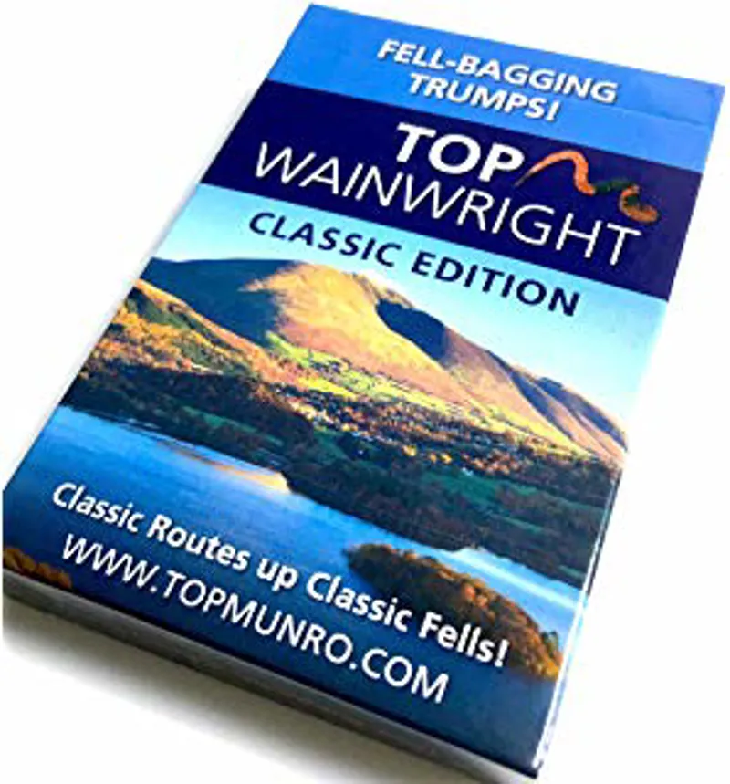 Top Munro Top Wainwrights Classic Edition Card Game