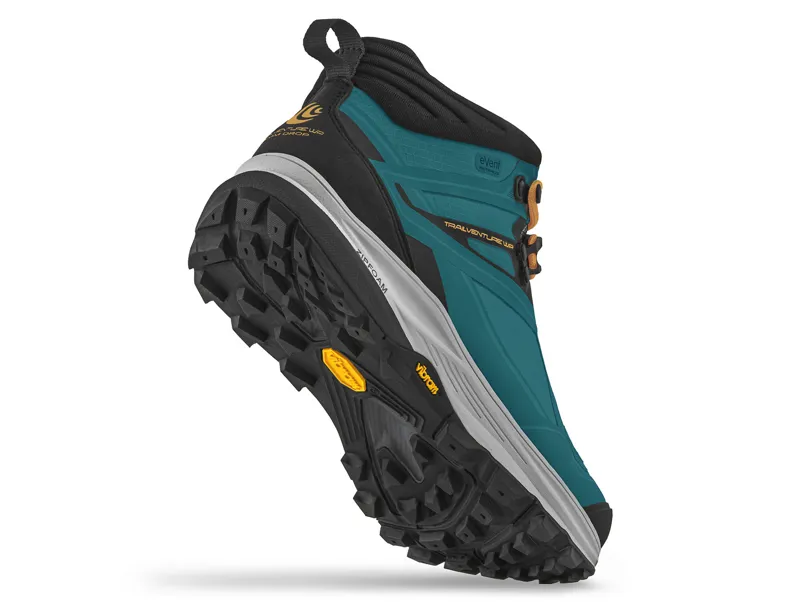 Topo Trailventure WP Women's Fast-Hike Boots in Teal/Gold-5