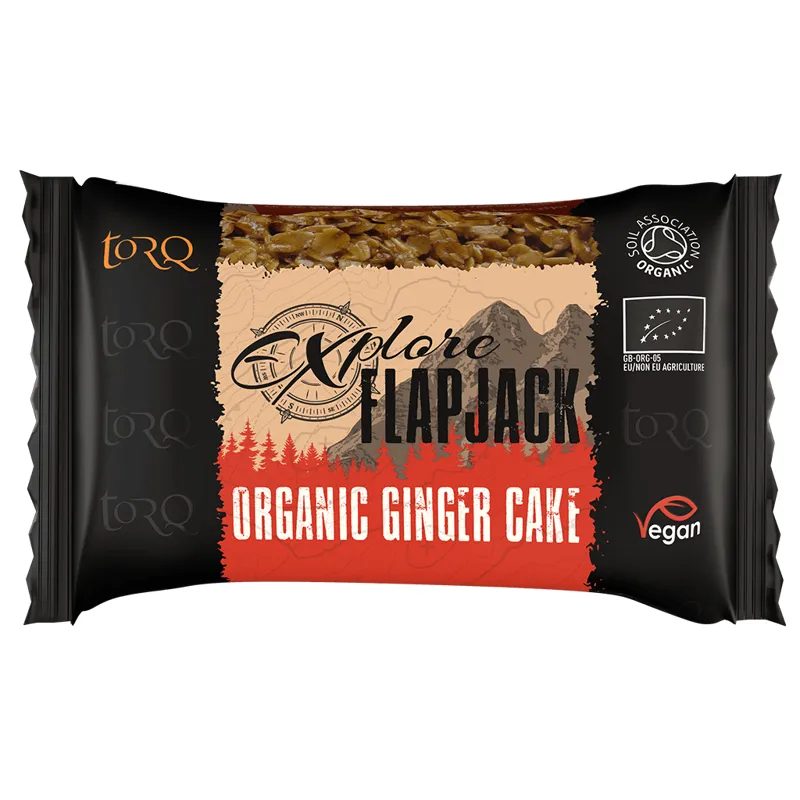 Torq Explore Flapjack in Organic Ginger Cake