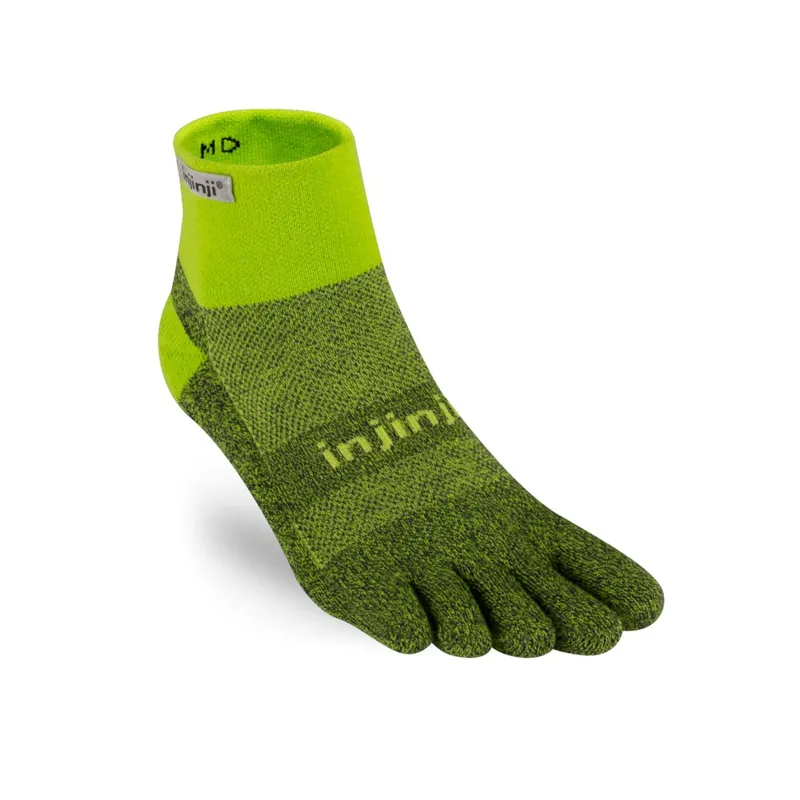 Injinji Performance Trail Mid Weigth Mini-Crew in Win Green