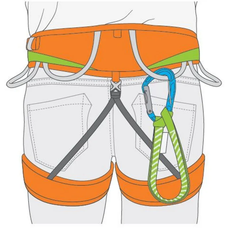 Climbing Technology Tricky Quickdraw in Light Green/Blue-2
