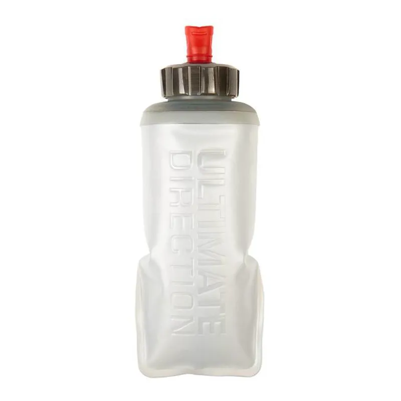 Ultimate Direction Body Bottle 500 Unisex in Grey/Red