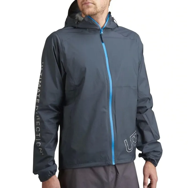Ultimate Direction Mens Ultra V2 Waterproof Jacket in Dark Night-1