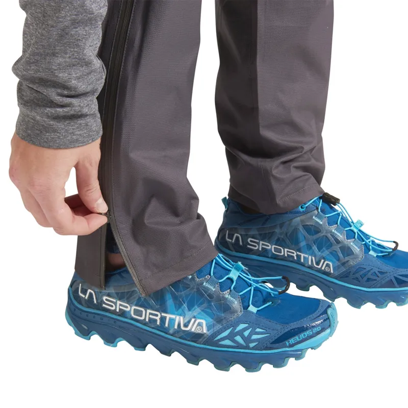 Ultimate Direction Womens Ultra Pants V2 Waterproof Trousers in Slate-2