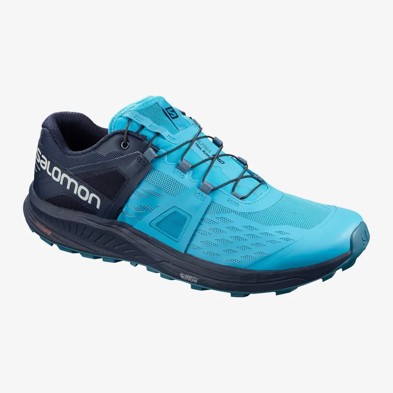 Salomon Ultra Pro Mens Trail Running Shoe in Hawaiian Ocean/ Navy