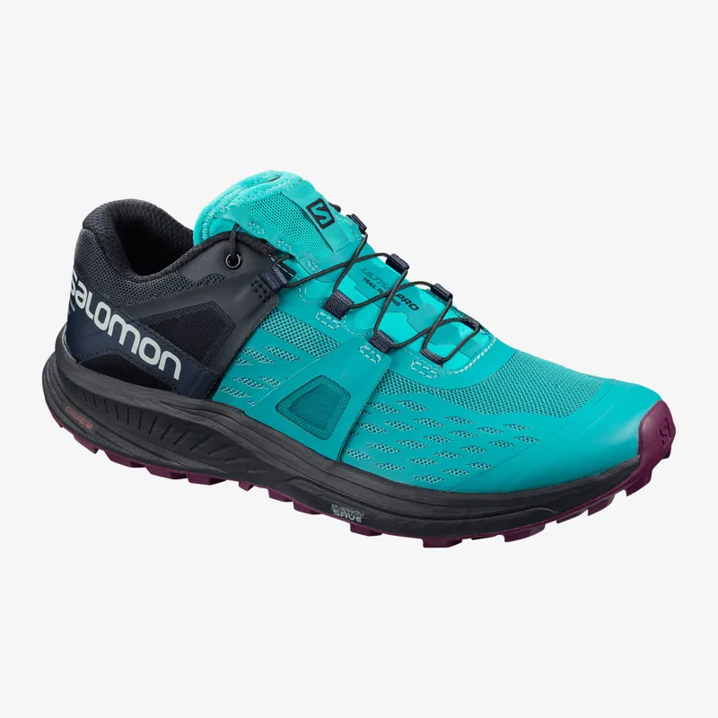 Salomon Ultra Pro Womens Trail Running Shoe in Tile Blue