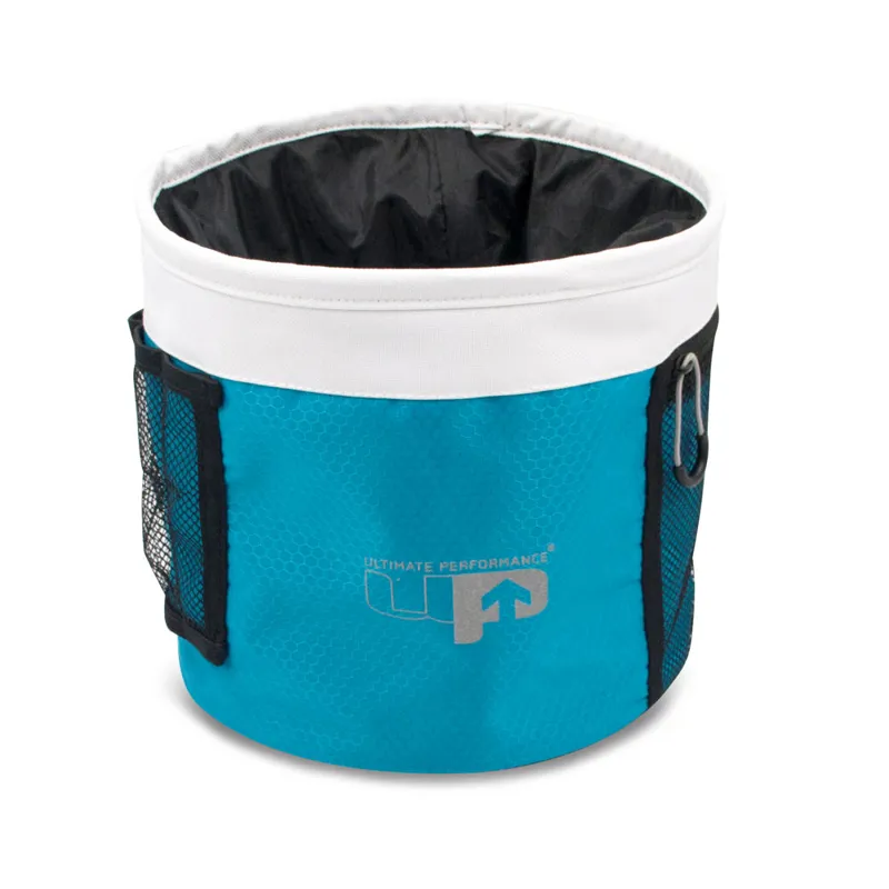 Ultimate Performance Bouldering/Climbing Chalk Bucket in Blue/White