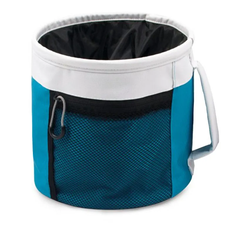 Ultimate Performance Bouldering/Climbing Chalk Bucket in Blue/White-1