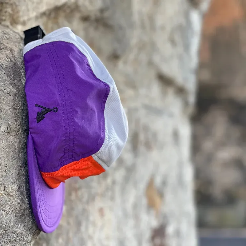 Purple sales running hat