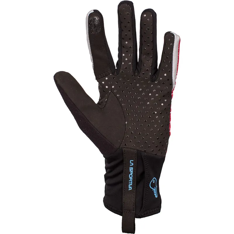 La Sportiva Winter Run Glove in Berry-2