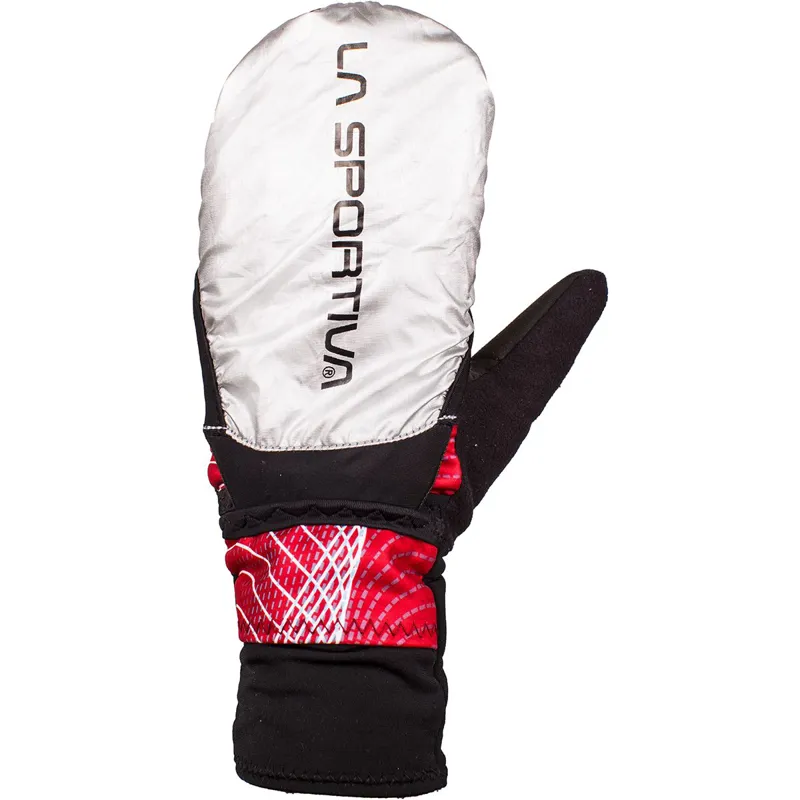 La Sportiva Winter Run Glove in Berry-1