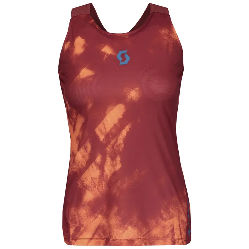 Scott Kinabalu Womens Run Tank in Red/Pink