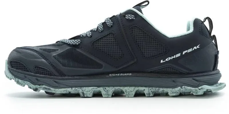 Altra Lone Peak 4.5 Womens Trail Running Shoe in Navy/Light Blue-3