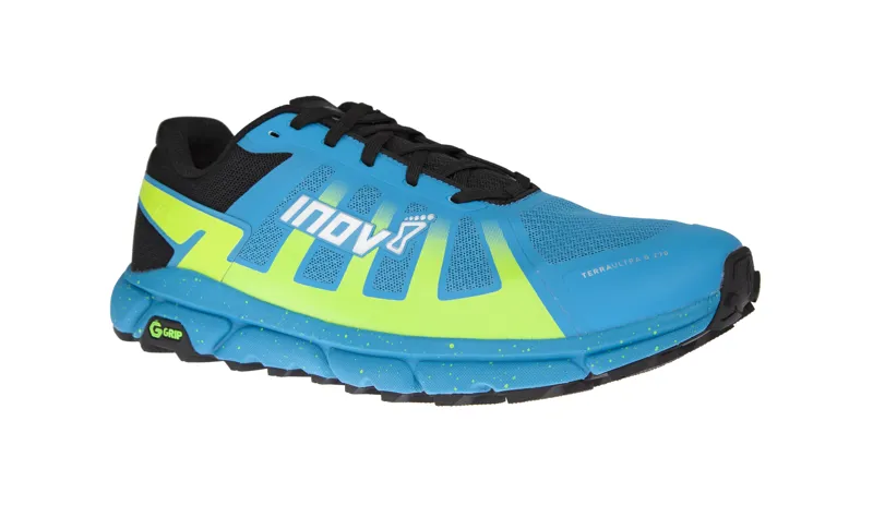 Inov8 Trailfly G 270 Women's Trail Running Shoe in Blue/Yellow-6