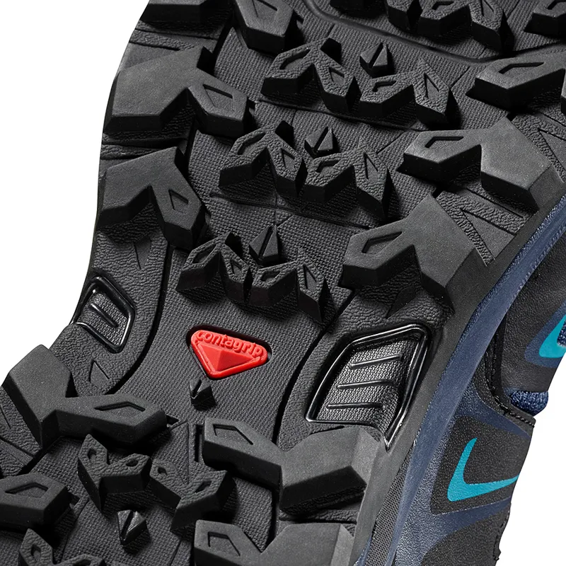 Salomon X Ultra 3 GTX Womens Walking shoe in Medieval Blue/Black-7