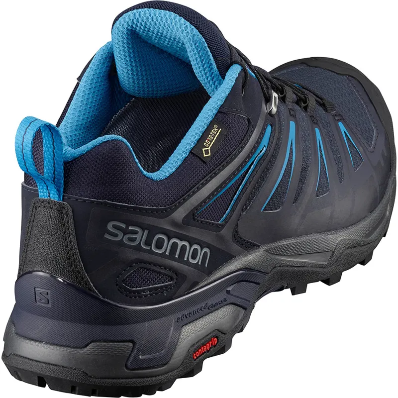 Salomon X Ultra 3 GTX Mens Walking Shoe in Grey/NightSky-2