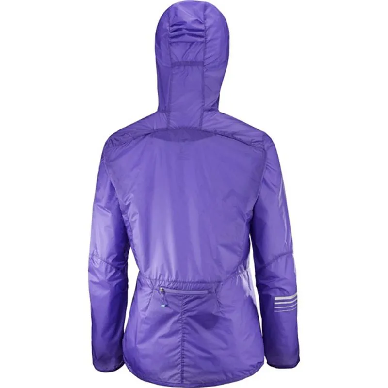 Salomon Lightning Wind Hoodie in Purple-2