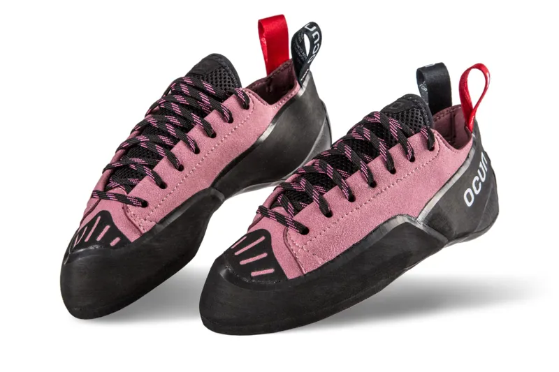 Ocun Striker LU Unisex Climbing Shoe in Rose Mesa-3