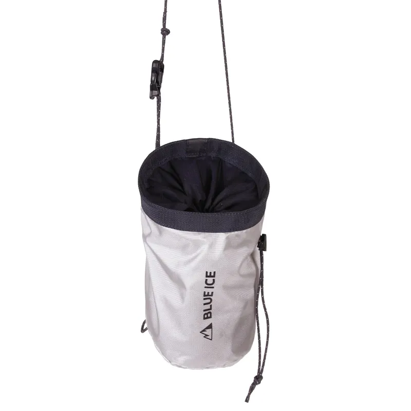 Blue Ice Sender Chalk Bag in Glacier Grey