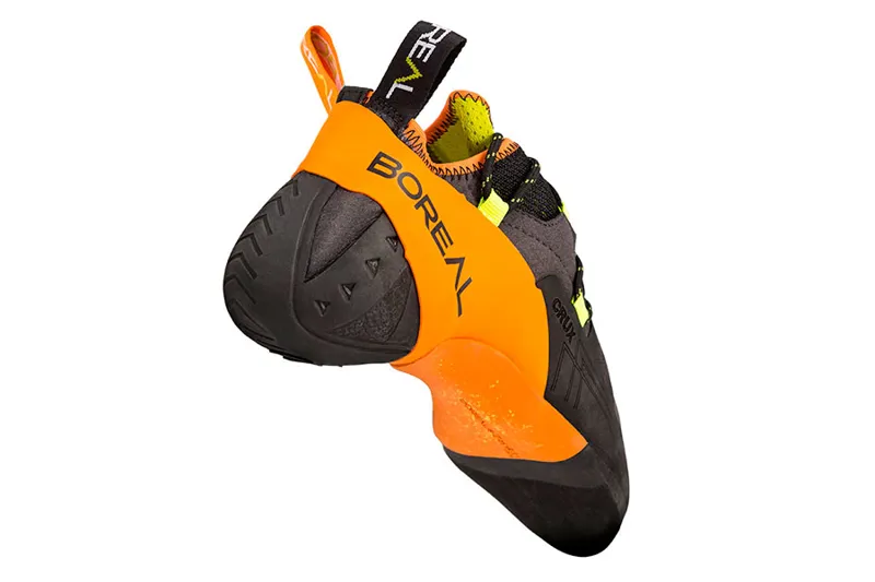 Boreal Crux Lace Men's Climbing Shoe in Orange/Graphite-3