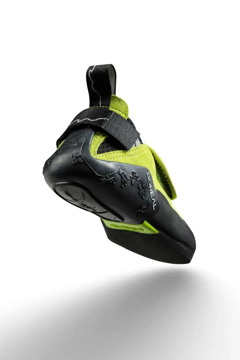 Boreal Ninja Junior Climbing Shoe in Green-2