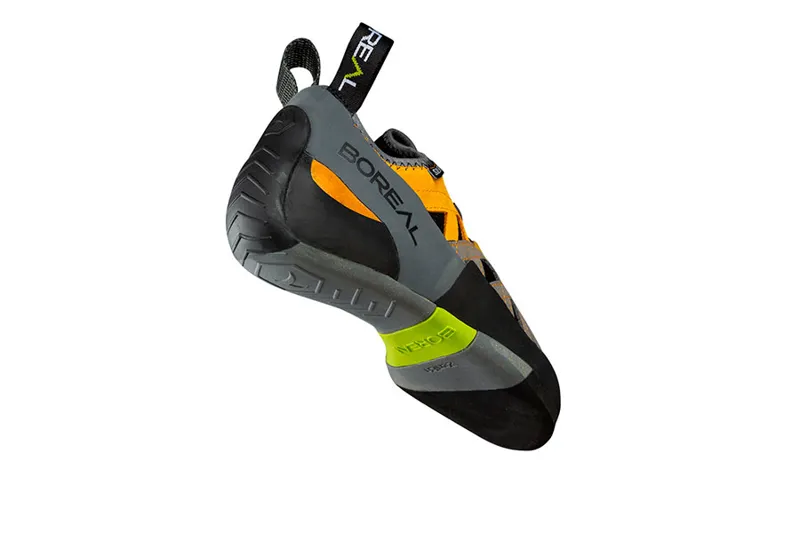 Boreal Silex Lace Men's Climbing Shoe in Grey/Yellow-2