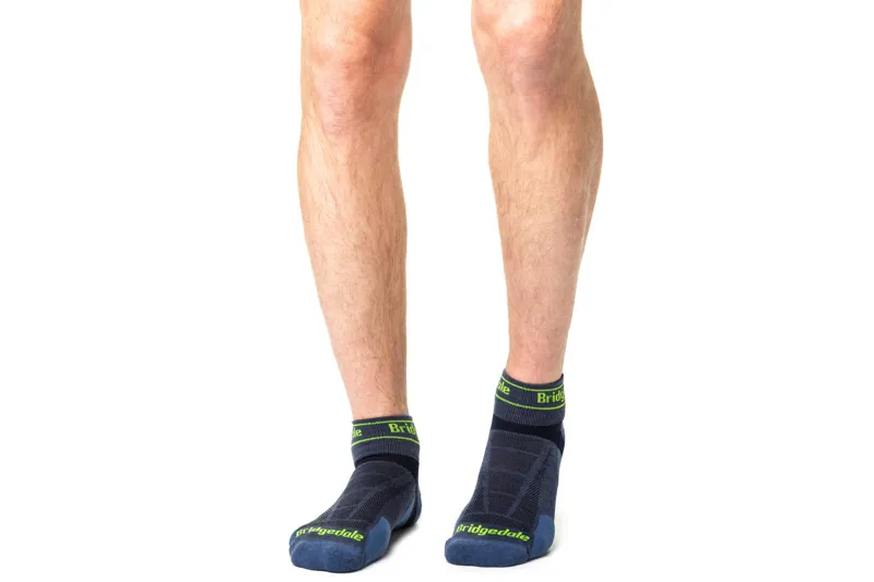 Bridgedale Trail Run UL T2 Merino Sport Low Men's Running Sock in Blue-3
