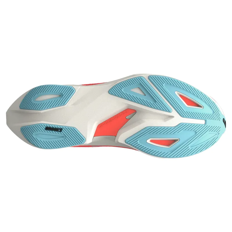 Brooks Hyperion Max 3 Women's Road Running Shoe in Coconut/Fiery Coral/Atomizer-2