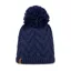 Buff Knitted and Fleece Band Beanie in Caryn Midnight