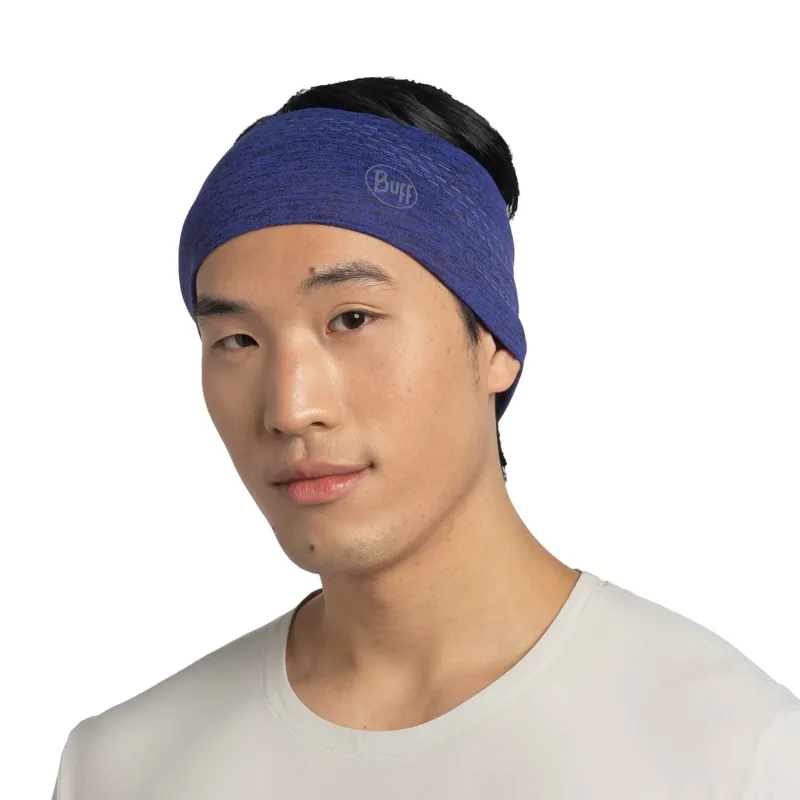 Buff Dryflex Headband in Solid Ultramarine-2