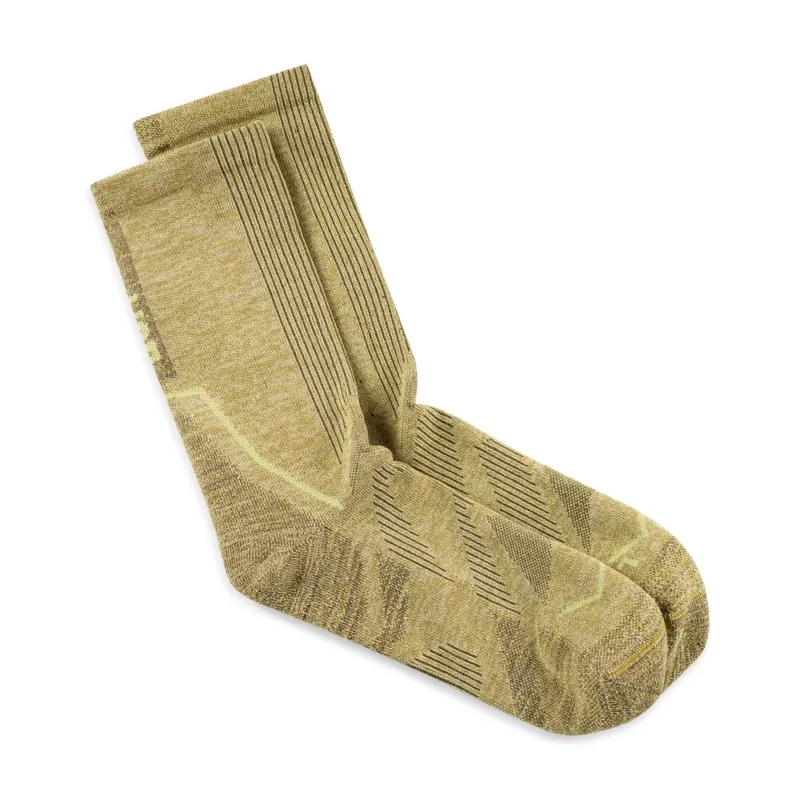 Buff DryFlx Crew Running Sock in Gingko-1