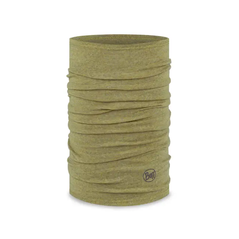 Buff Merino Midweight Buff in Melange Light Grey