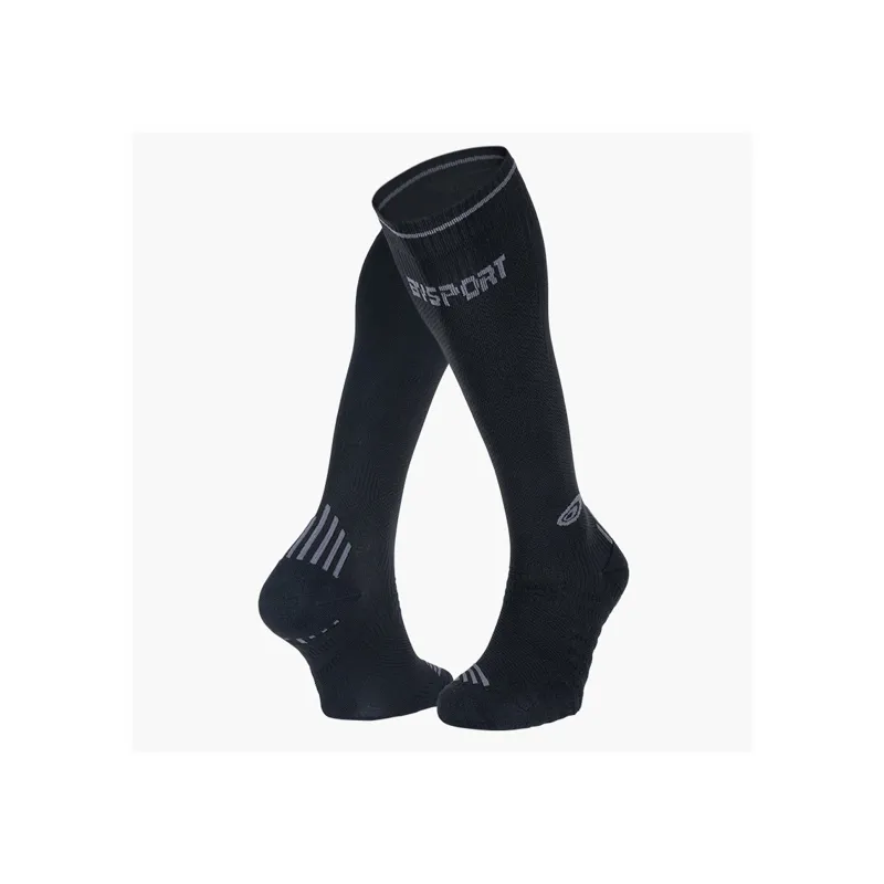 BV Sport Run Unisex Compression Socks in Black/Gray