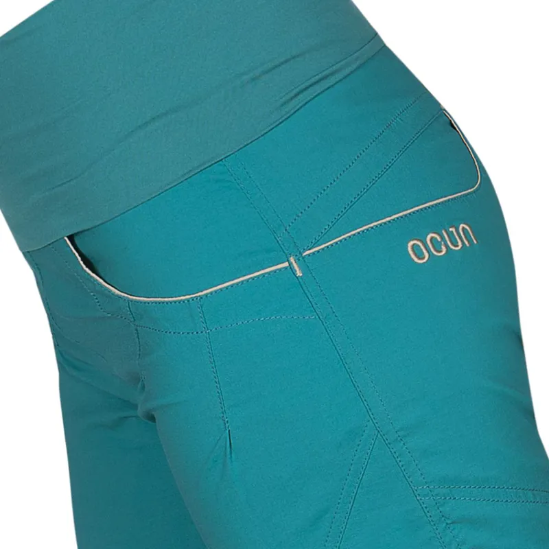 Ocun Noya Pant Women's Climbing Trousers in Blue Deep Peacock-6