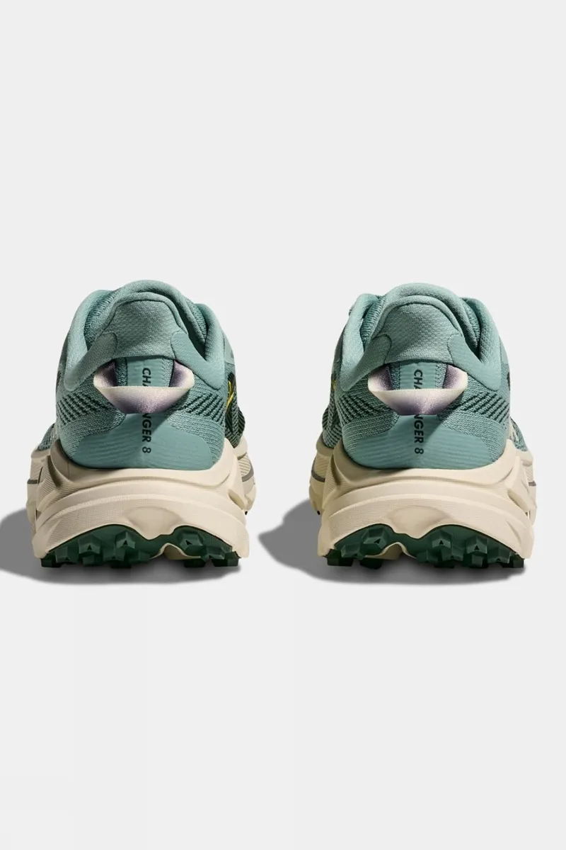 Hoka Challenger 8 Men's Trail Running Shoe in Jade/Truffle Salt-4