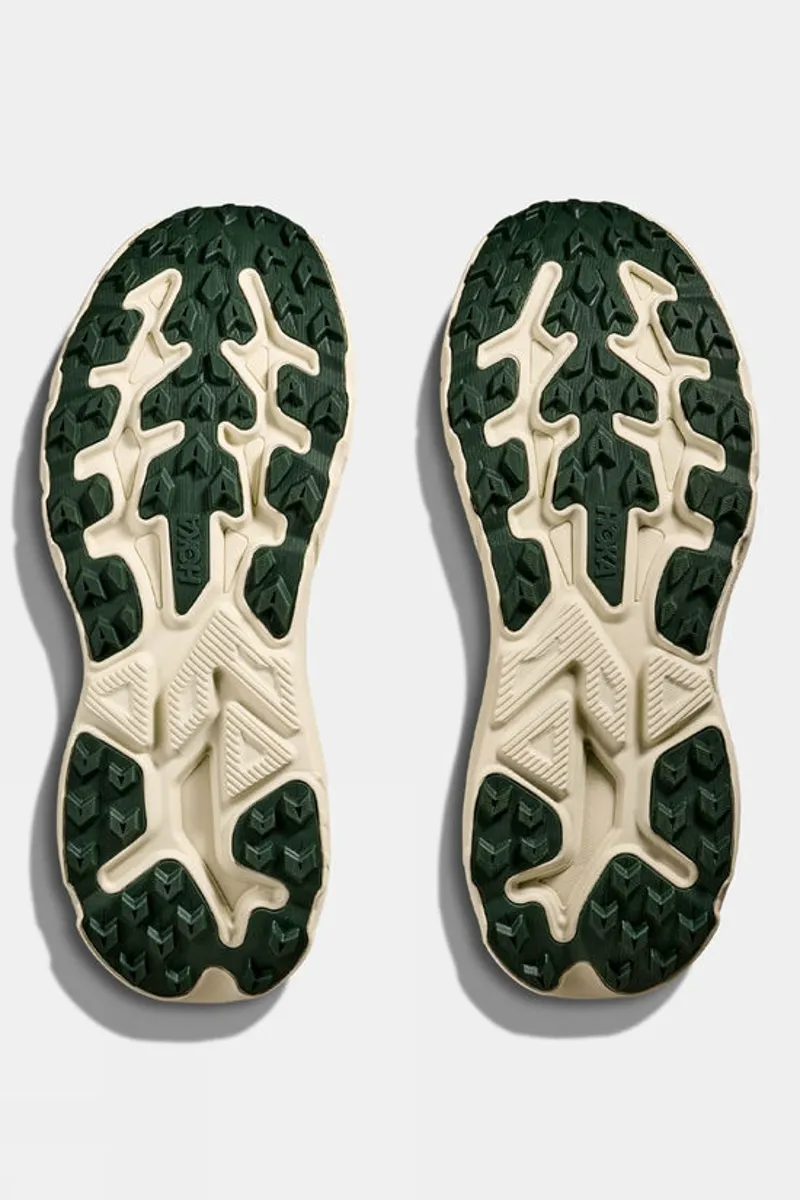 Hoka Challenger 8 Men's Trail Running Shoe in Jade/Truffle Salt-6