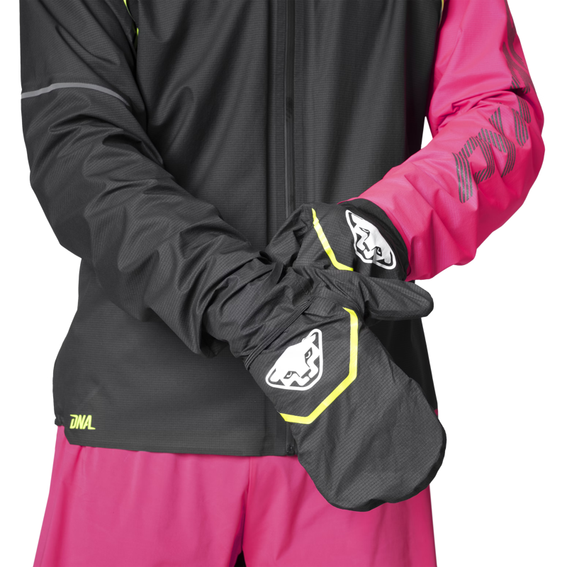 Dyanfit DNA Waterproof Overgloves in Black Out-3