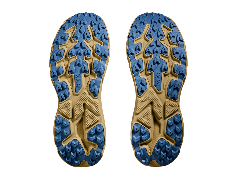 Hoka Challenger 8 Men's Trail Running Shoe in Maple/Cardamom-1