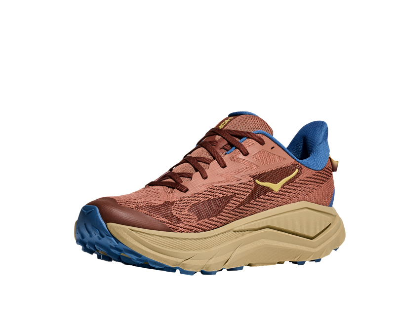 Hoka Challenger 8 Men's Trail Running Shoe in Maple/Cardamom-7