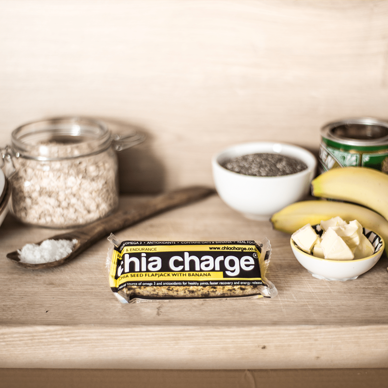 Chia Charge Flapjack 80g in Banana-1