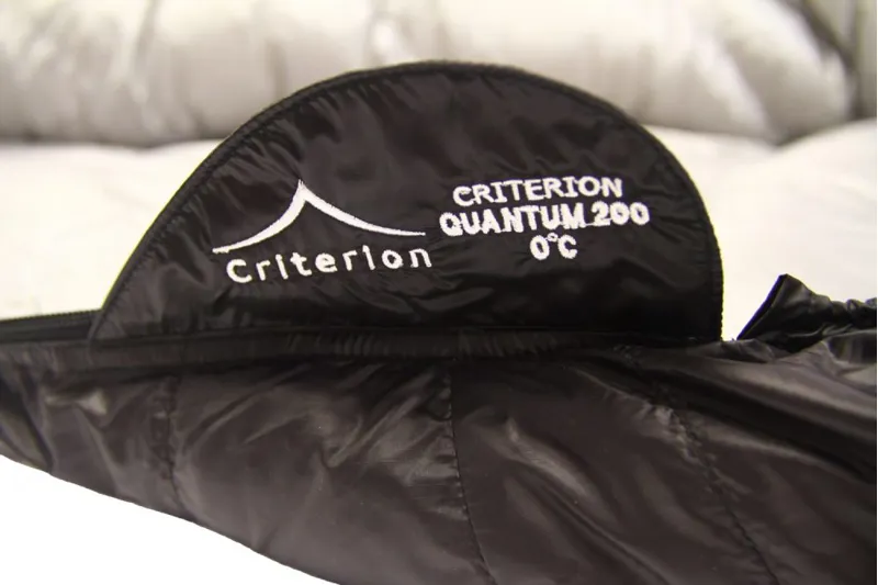 Criterion Quantum 200 Down Sleeping Bag in Black-3