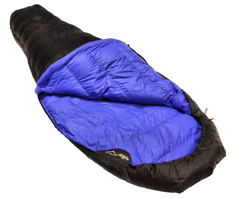 Criterion Ultralight 200 Down Sleeping Bag in Black-1