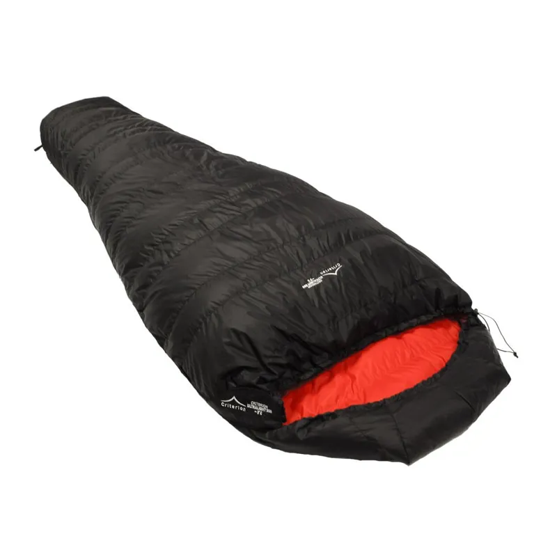Criterion Ultralight 350 Down Sleeping Bag in Black