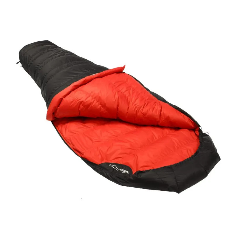 Criterion Ultralight 350 Down Sleeping Bag in Black-1