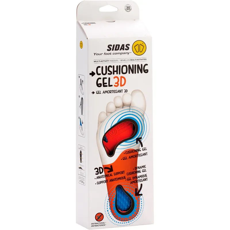 Sidas Cushioning Gel 3D Insoles-7