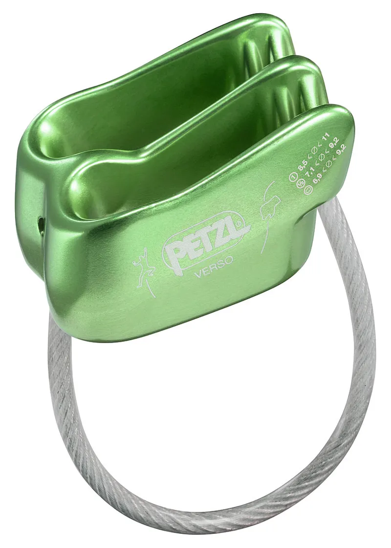 Petzl Verso Belay in Green