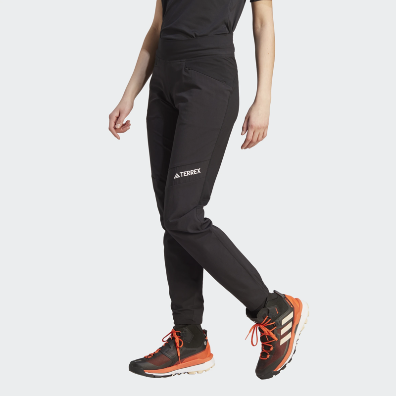 adidas Terrex Women's Techrock Alpine Climbing Pant in Black-3